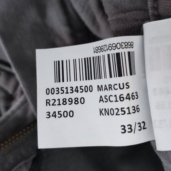 Mavi Jeans men's size 33/32 light grey Marcus slim straight leg - Picture 9 of 15